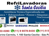 Assistência Técnica - Refrilavadoras Santa Cecilia