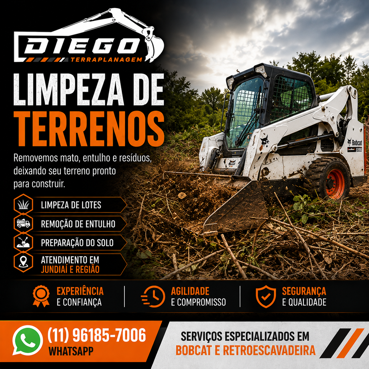 Diego Terraplanagem em Jundiai