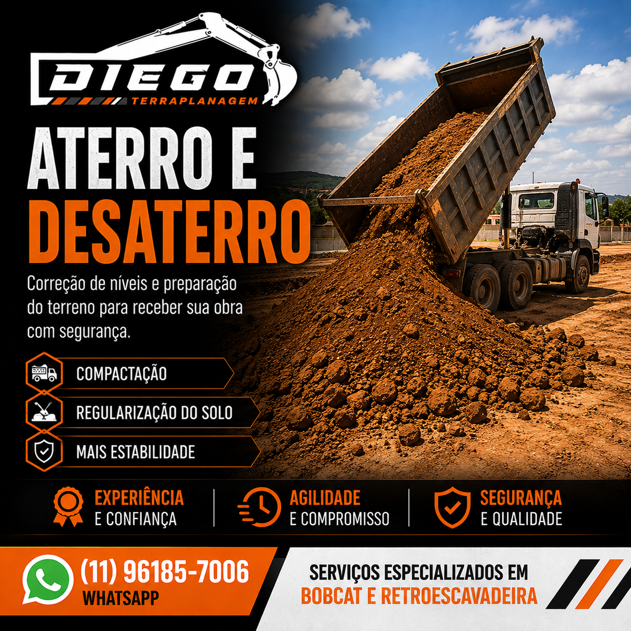 Diego Terraplanagem em Jundiai