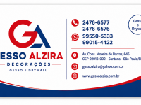 Gesso e Drywall na Zona Norte  Gesso Alzira