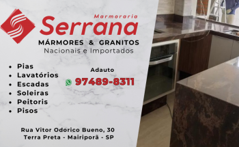 Marmoraria Serrana em Mairiporã