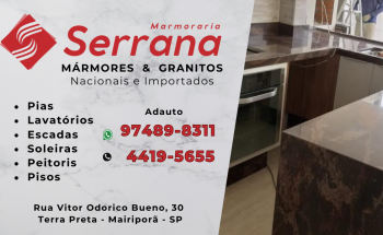Marmoraria Serrana em Mairiporã