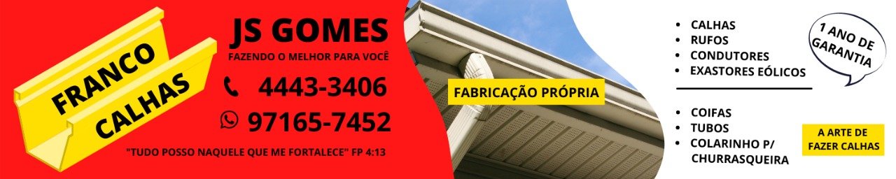 JS Gomes Franco Calhas em Franco da Rocha 