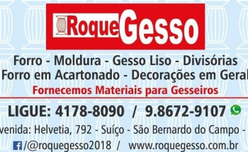 Roque Gesso em São Bernardo do Campo