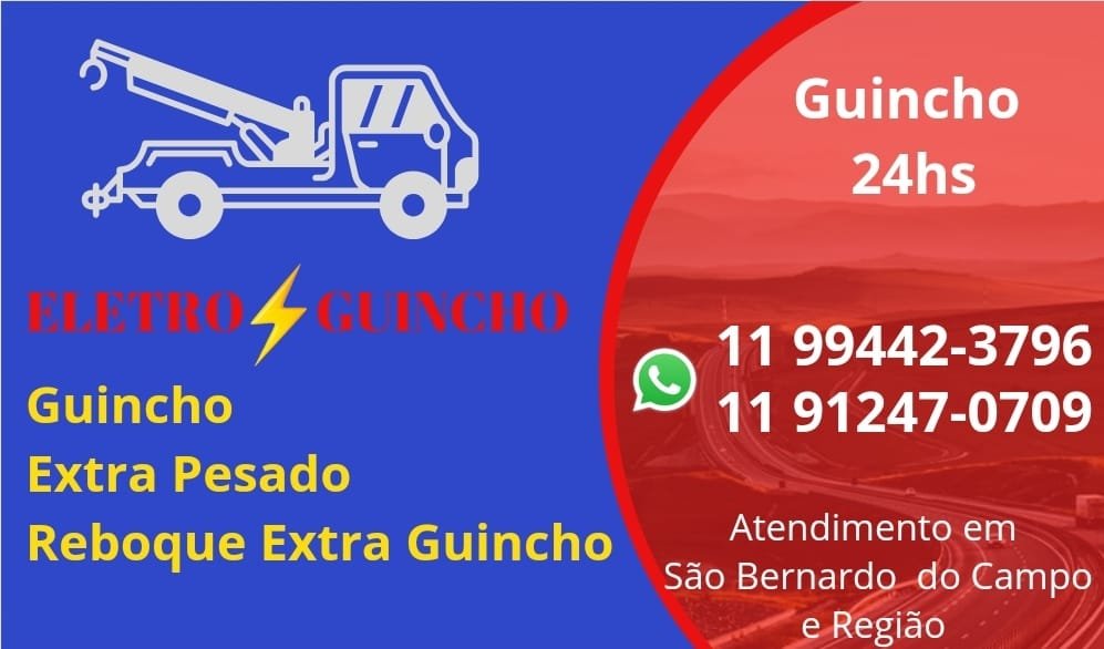 Guincho Pesado Em São Bernardo Do Campo - Eletro Guincho