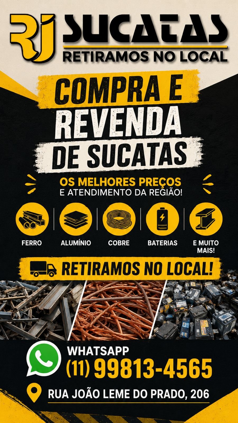 RJ Sucatas em Jundiaí 