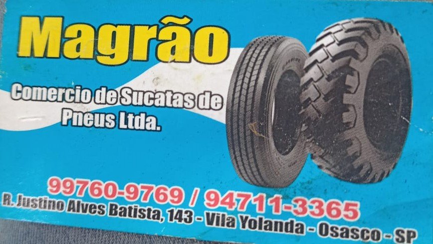 Magrão Comércio De Sucatas De Pneus Em Osasco