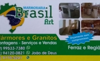 Marmoraria Brasil Art  em Ferraz de Vasconcelos