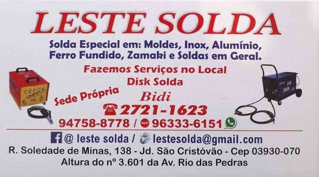 Leste Solda na Zona Leste