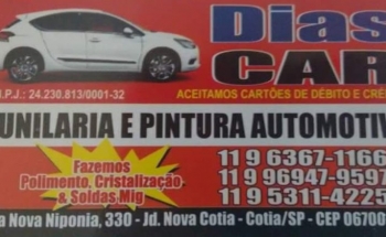 Dias Car Funilaria e Pintura em Cotia 