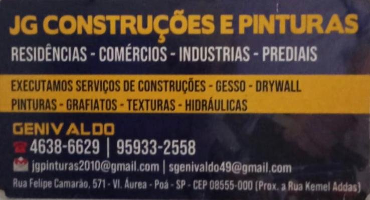 Serviços de Pinturas e Restauração de Fachadas em Poá GSO Serviços de Pinturas e Restauração de Fachadas 