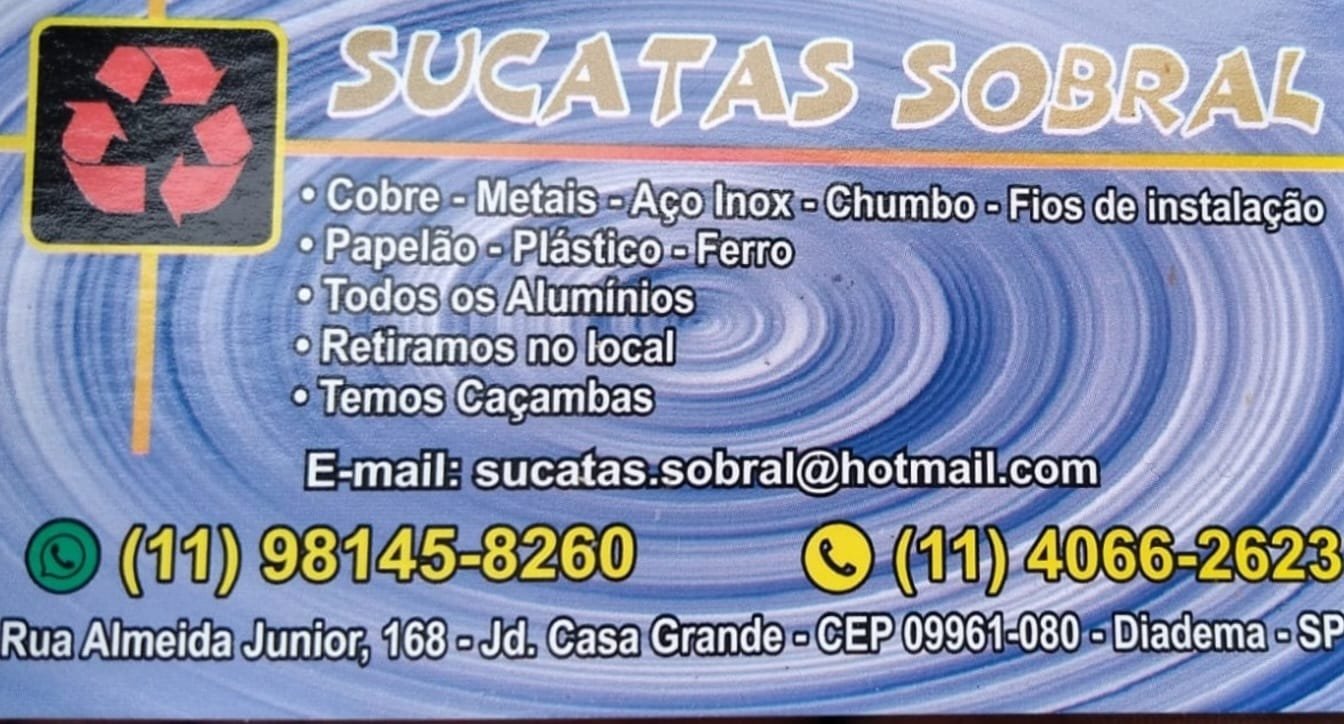 Sucatas Sobral Sucatas em Diadema