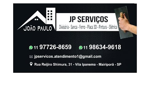 JP Serviços e Empreiteira em Mairiporã 