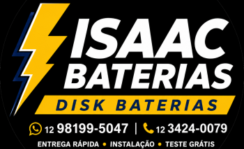 Isaac Baterias - Disk Baterias em Taubaté