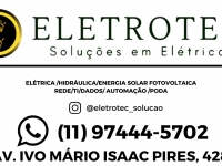 Eletrotec Solução em Instalação  Elétrica em Vargem Grande Paulista