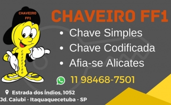 Chaveiro FF1 Chaveiro em Itaquaquecetuba