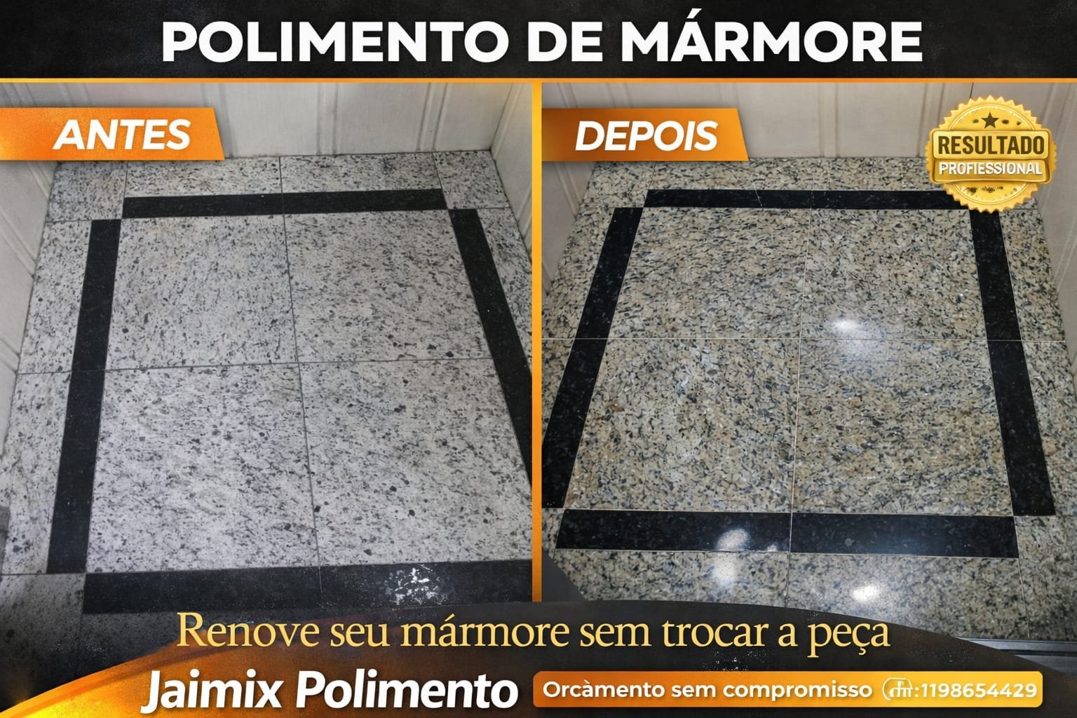 Jaimix Polimento de Mármores, Granitos e Porcelanatos na Zona leste