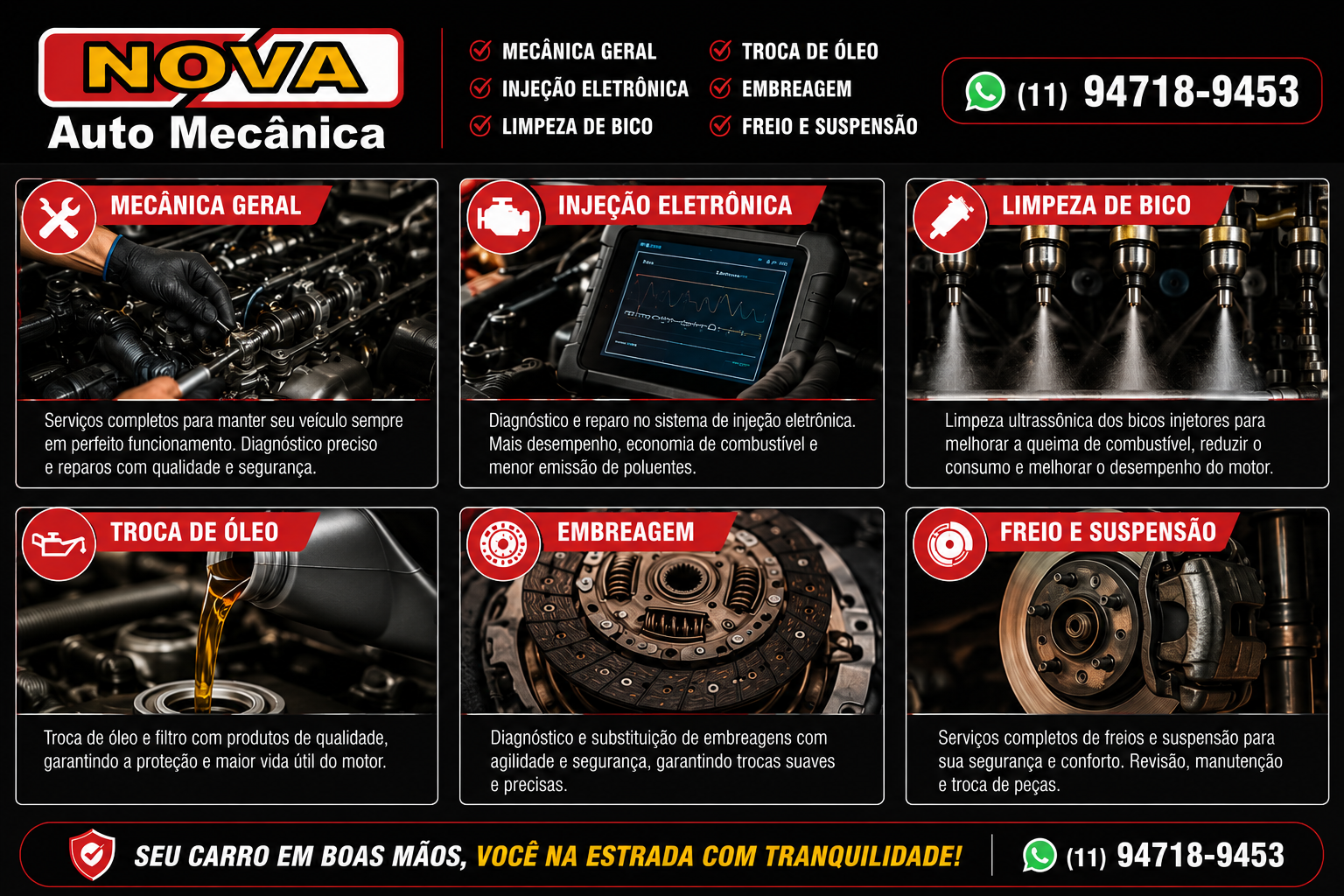 Nova Auto Mecânica em Jandira 