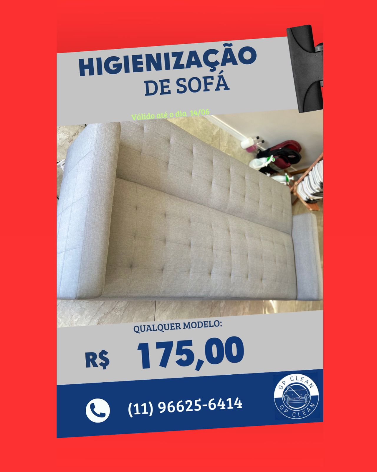 GP Clean Limpeza de Sofá