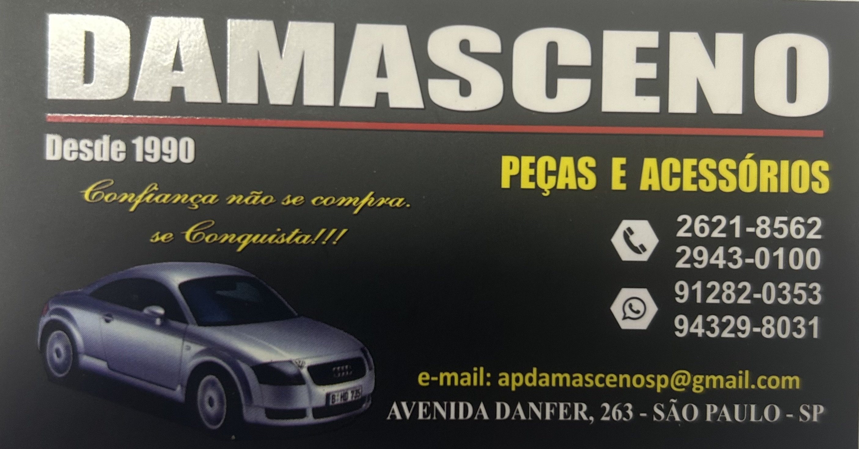 Auto Peças Damasceno  na Zona Leste 