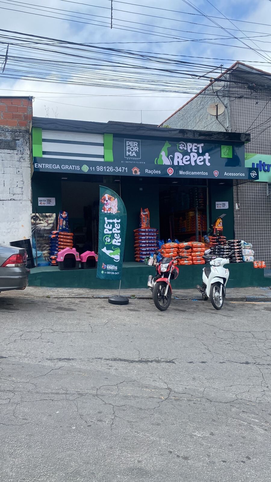 Casa de Ração Pet Repet