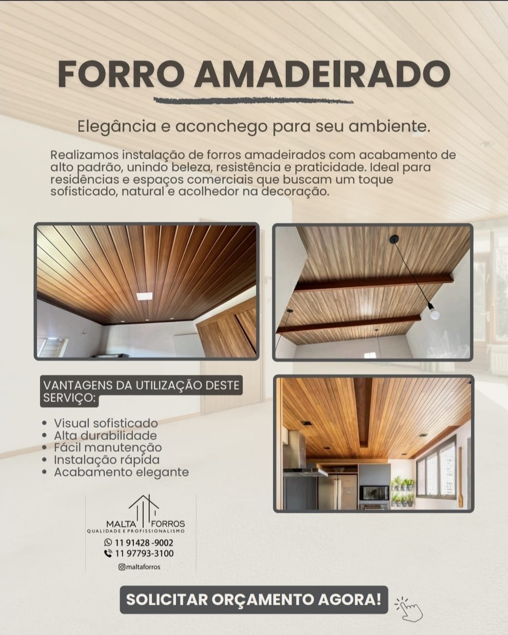 Malta Forros e Divisórias em Jundiaí