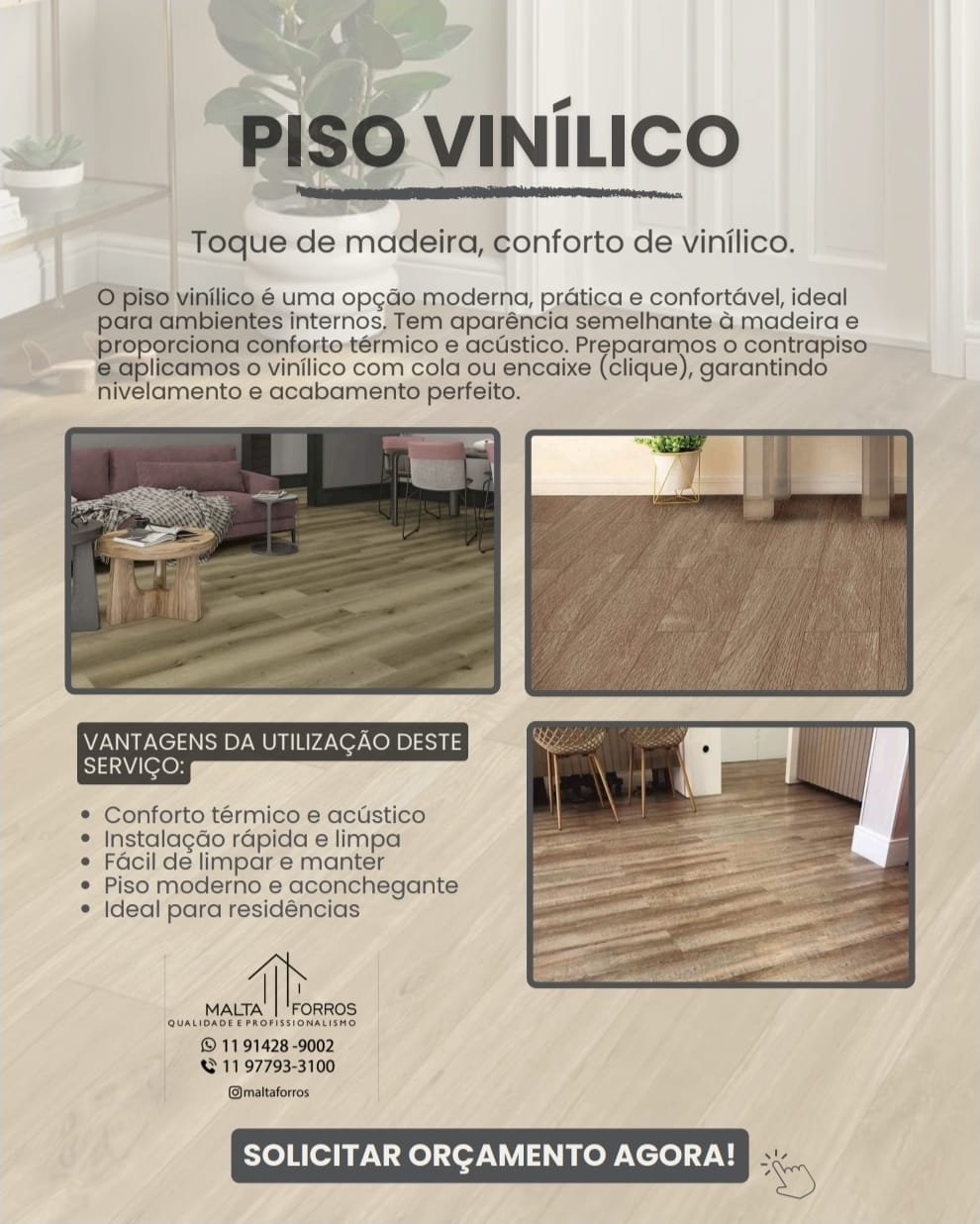 Malta Forros e Divisórias em Jundiaí