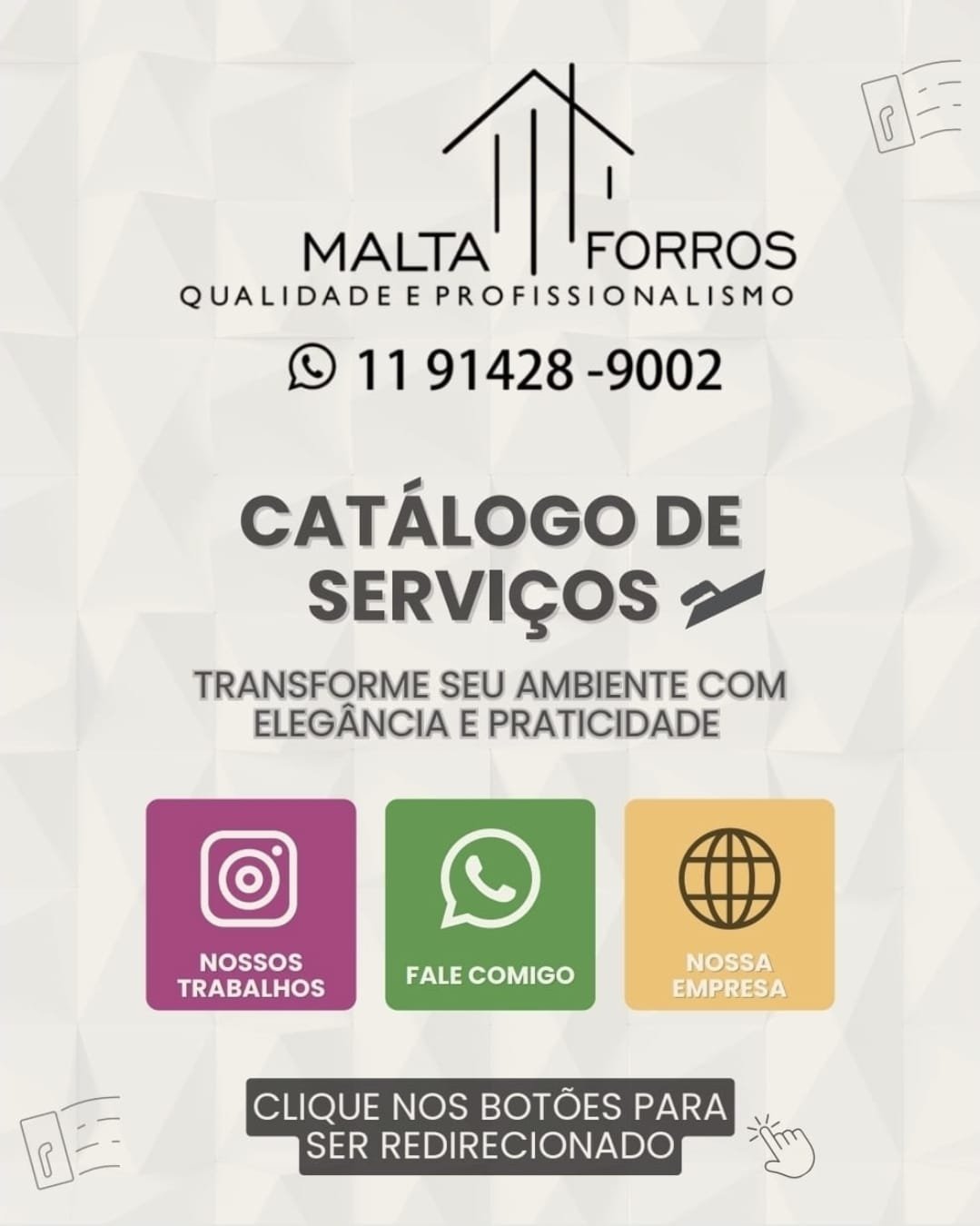 Malta Forros e Divisórias em Jundiaí