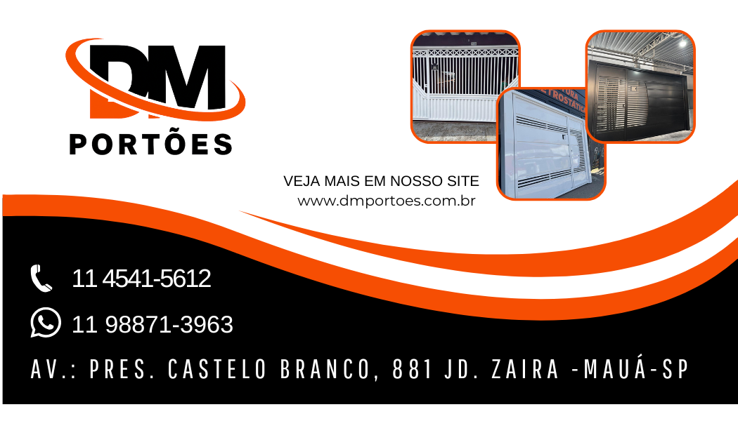 DM Portões Automáticos Em Mauá