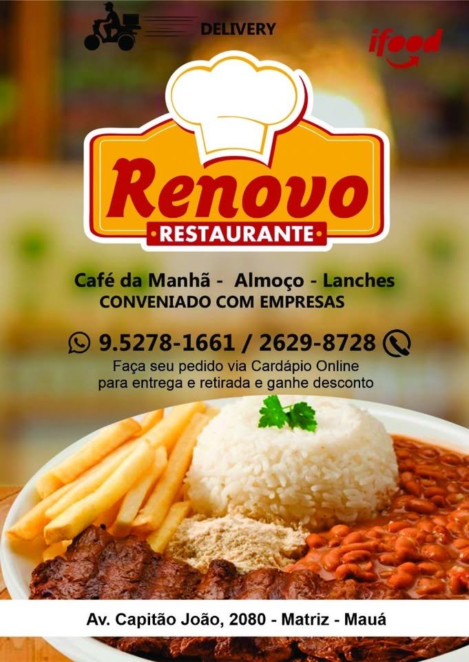 Renovo Restaurante em Mauá 