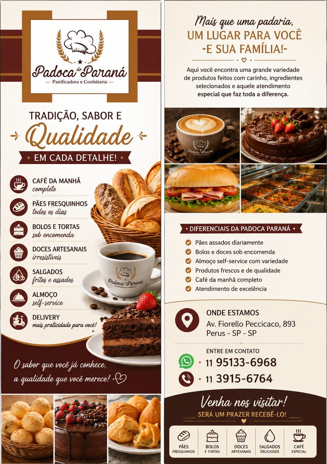 Padoca Paraná Padaria e Confeitaria em Perus