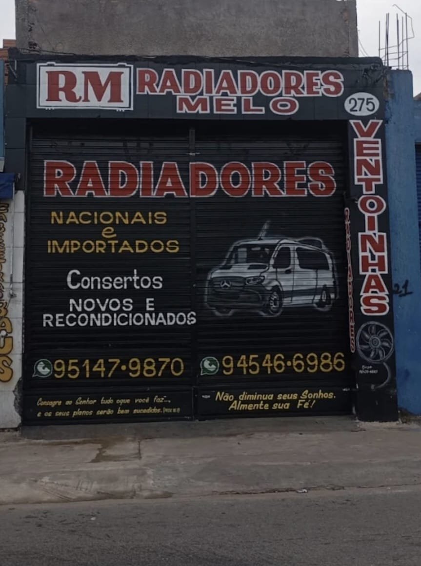 Radiadores Melo na Zona Leste 