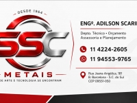 SSC Metais Corte e Dobra de Chapas CNC Metálicas em São Caetano do Sul