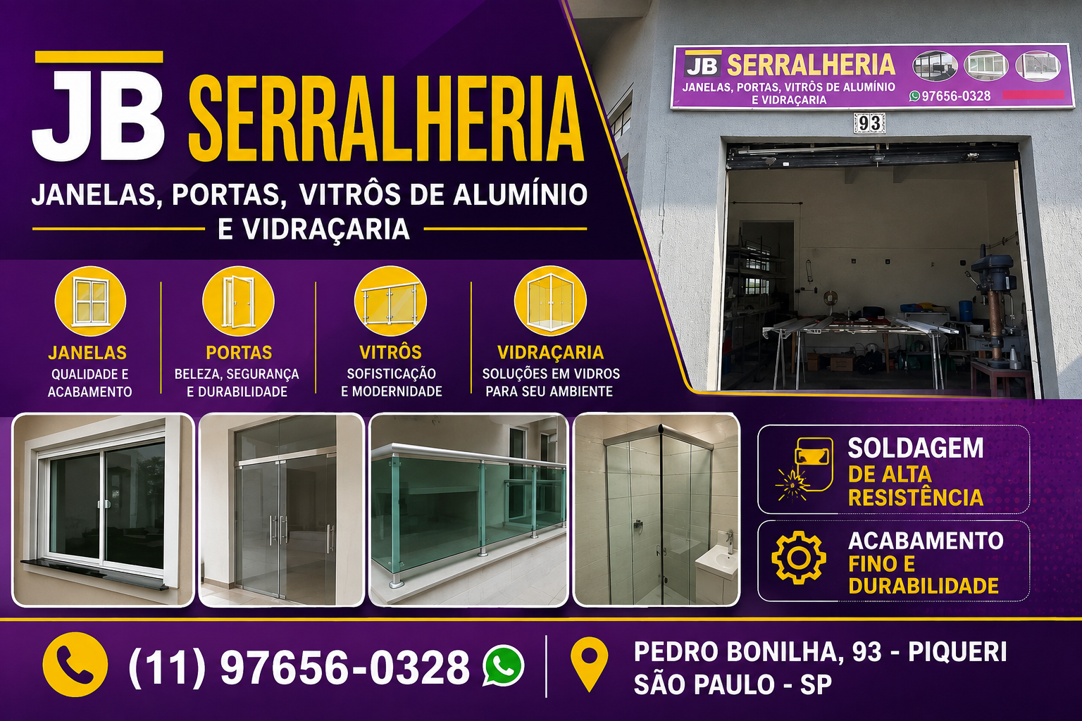 JB Serralheria no Piqueri 