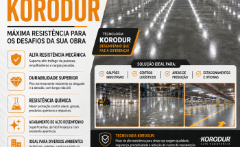 M Pugliese Piso  de Alta Resistência Koradur