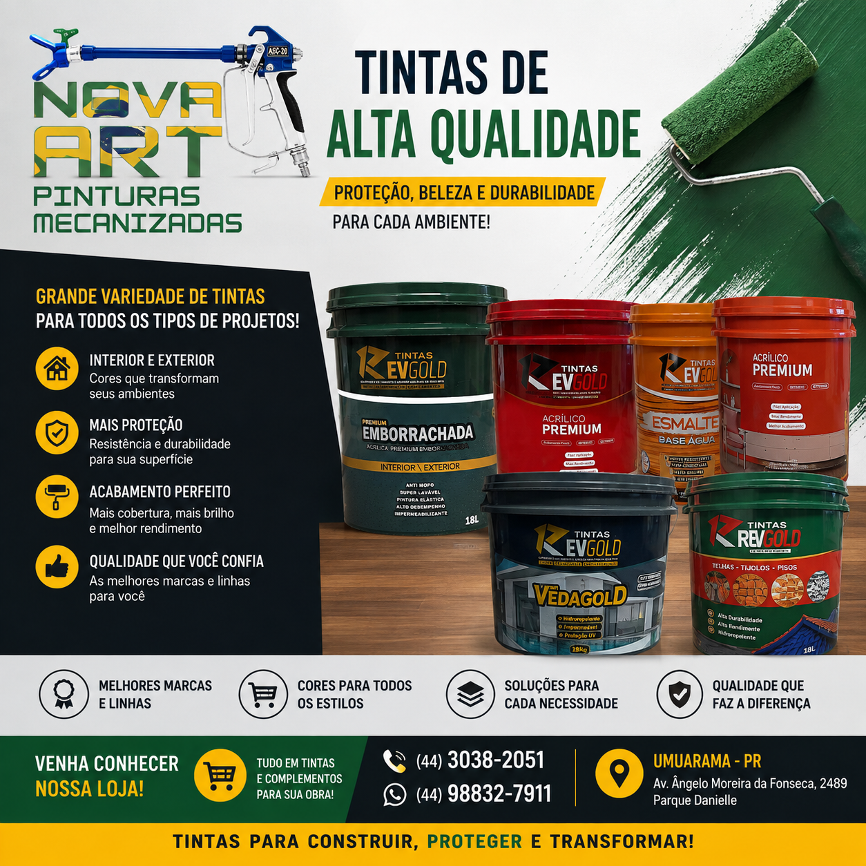 Nova Art Pinturas em Umuarama