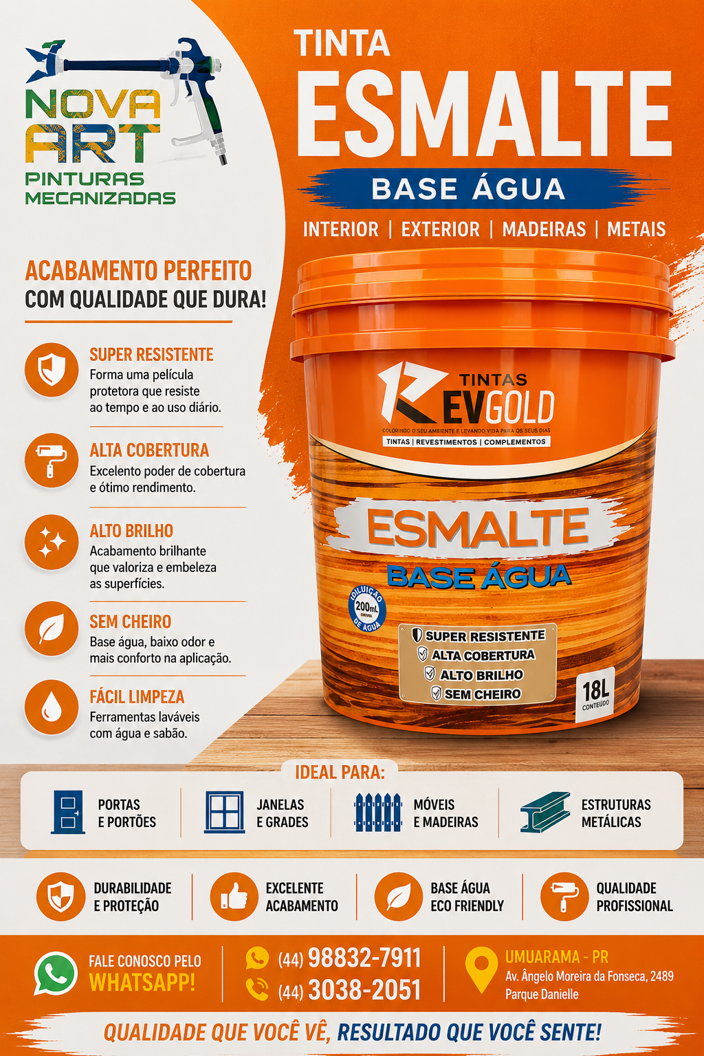 Nova Art Pinturas Mecanizadas em Umuarama