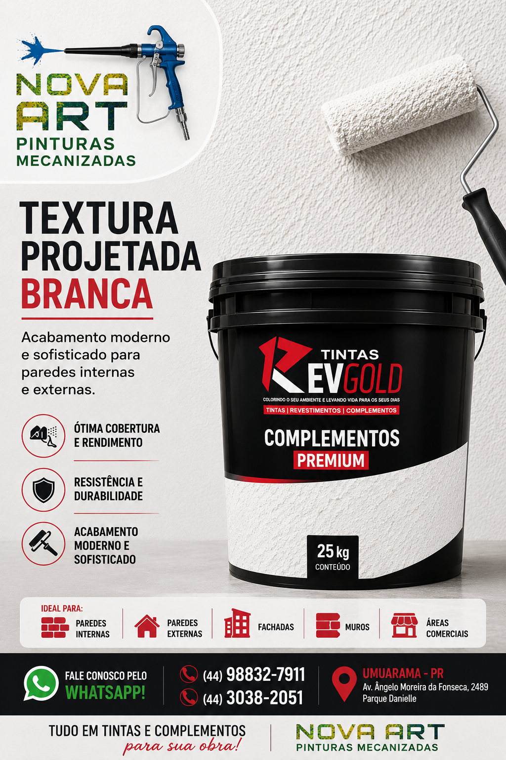 Nova Art Pinturas Mecanizadas em Umuarama