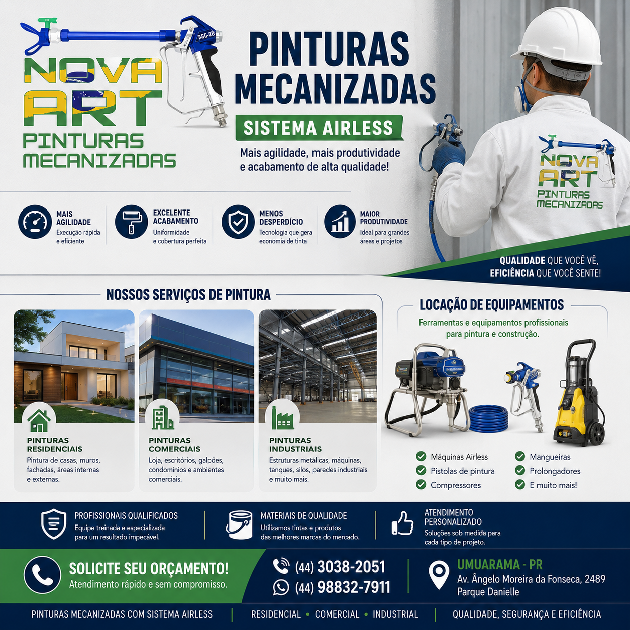 Nova Art Pinturas Mecanizadas em Umuarama