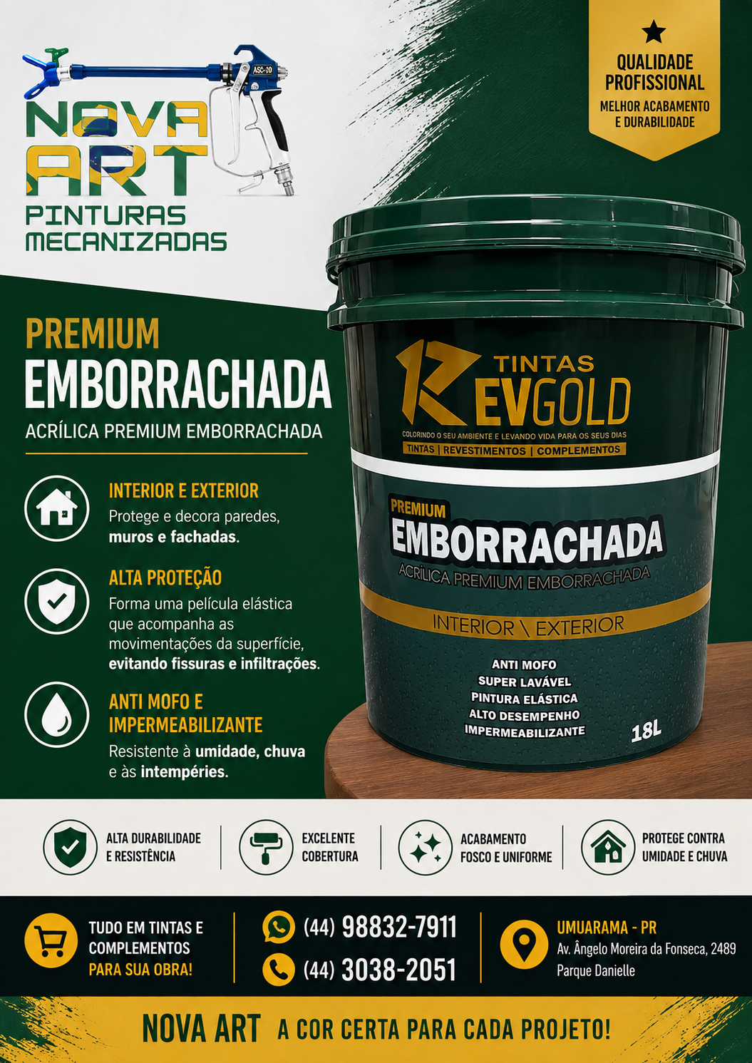Nova Art Pinturas Mecanizadas em Umuarama