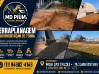 MD PIUM Terraplanagem em Mogi das Cruzes