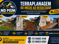 MD PIUM Terraplanagem em Mogi das Cruzes