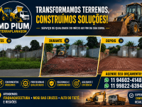 MD PIUM Terraplanagem em Mogi das Cruzes
