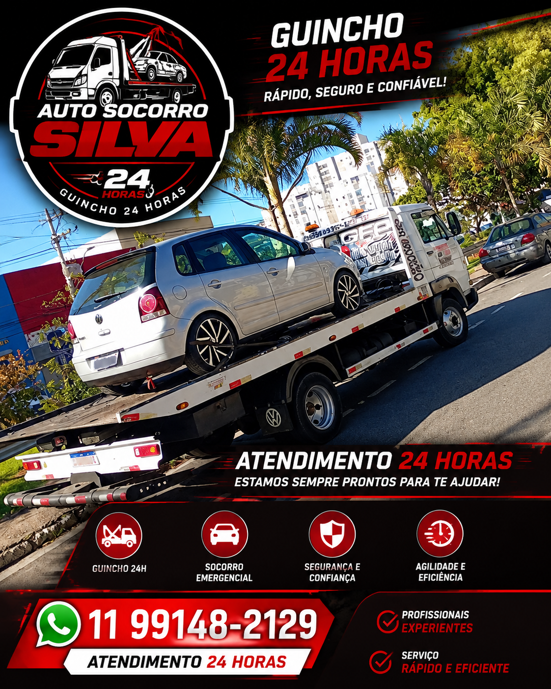 Auto Socorro Silva guincho em Jundiaí