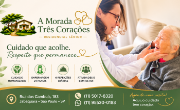 A Morada Três Corações Casa de Repouso Na Zona Sul