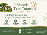 A Morada Três Corações Casa de Repouso no Jabaquara