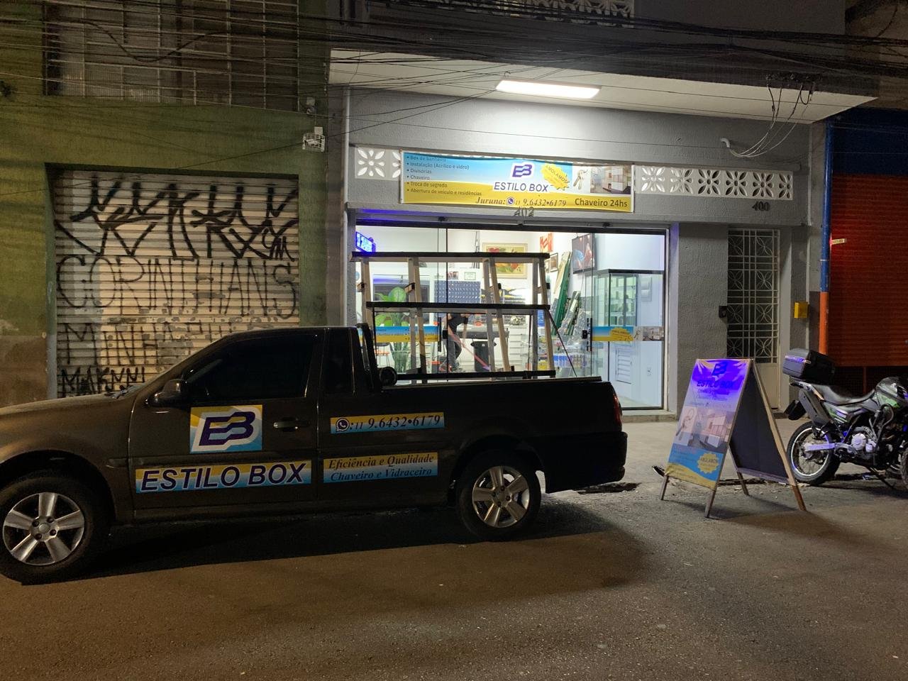 Estilo Box Vidraçaria na Bela Vista