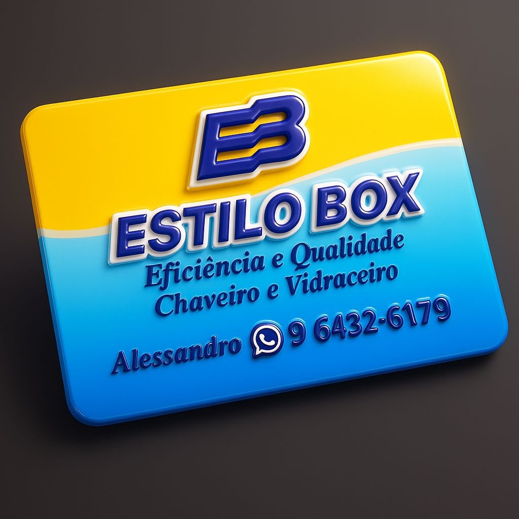 Estilo Box Vidraçaria na Bela Vista