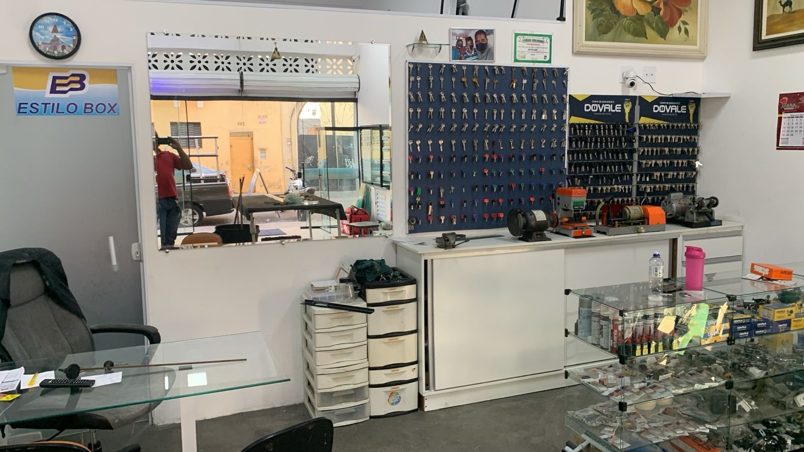 Estilo Box Vidraçaria e Chaveiro na Bela Vista