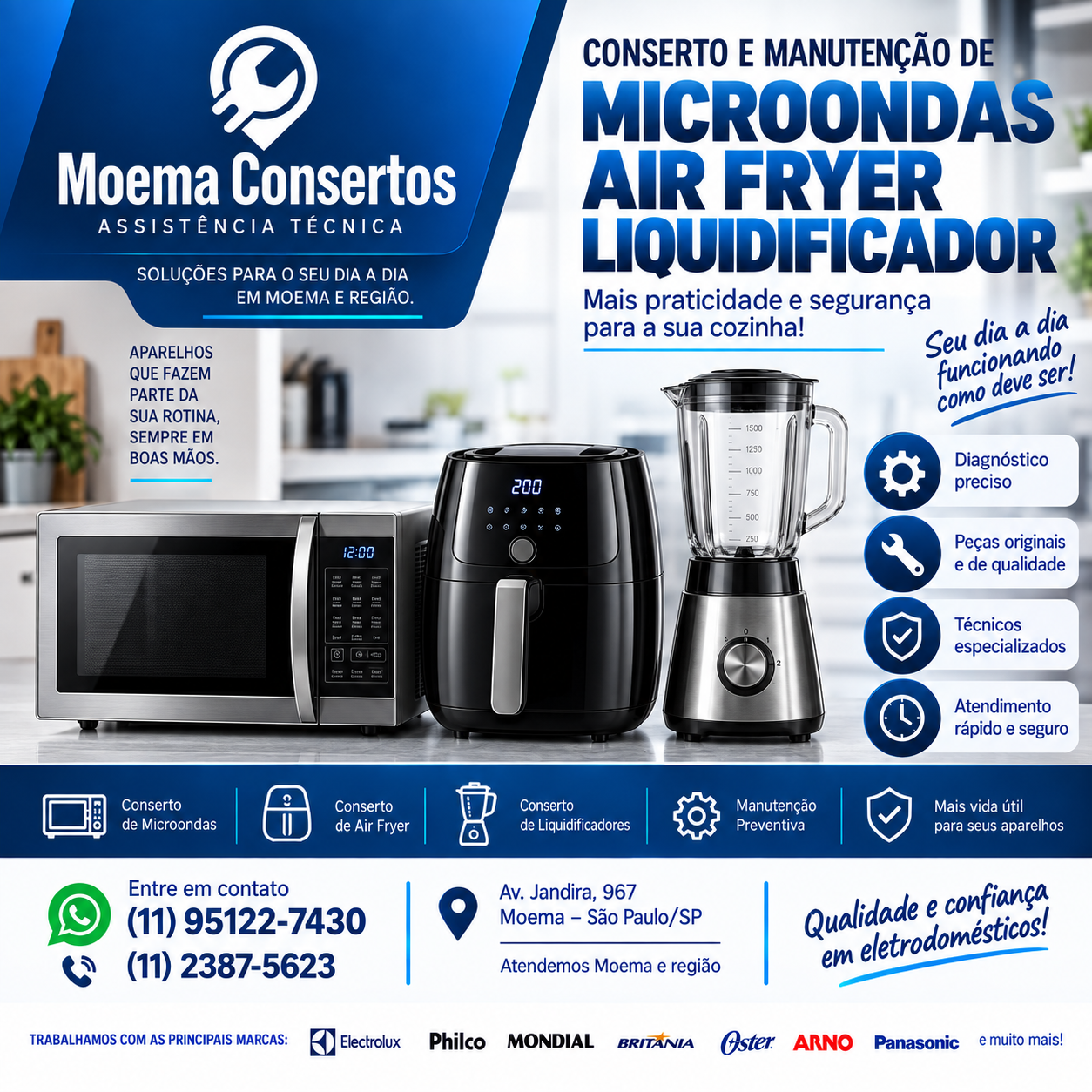 Moema Consertos - Assistência Técnica
